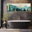 «Woodland Forest Landscape Elegantest And Mountain Panoramic Landscape», reproduction encadrée-96074585-111376723