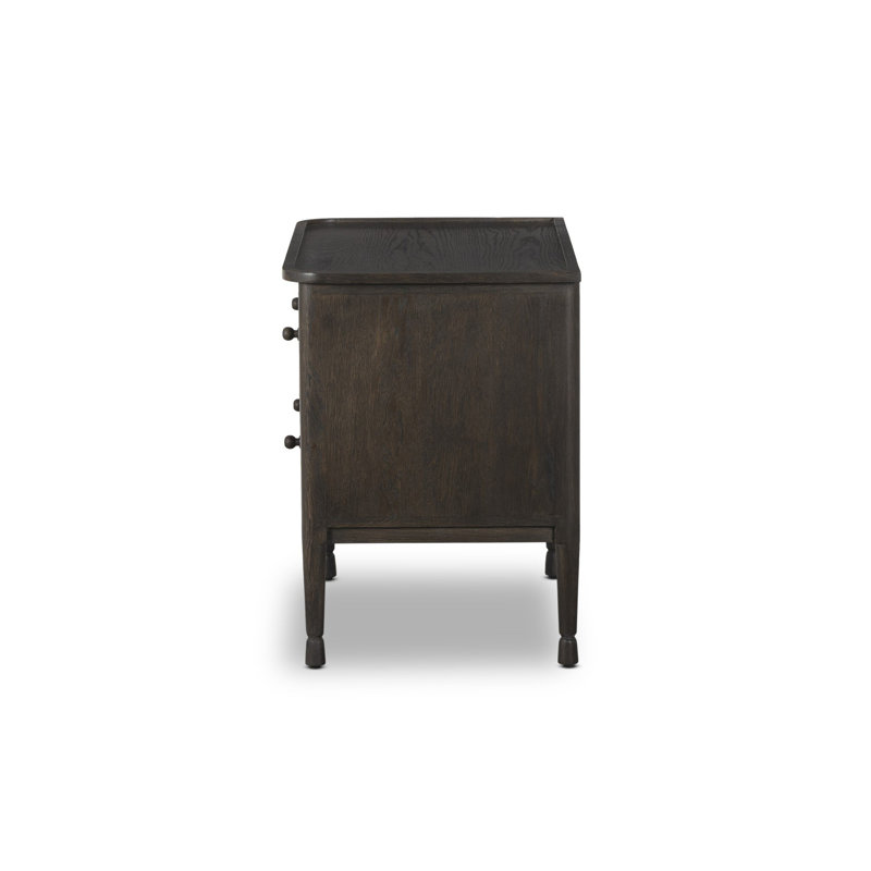 Franny Nightstand, Espresso Oak