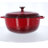 Dutch Oven Pot with Lid - 6Qt Enameled Cast Iron Cookware for Oven or Stovetop Use - Cook Soups, Stews, Chicken, or Pot Roast by Classic Cuisine (Red)-35988573