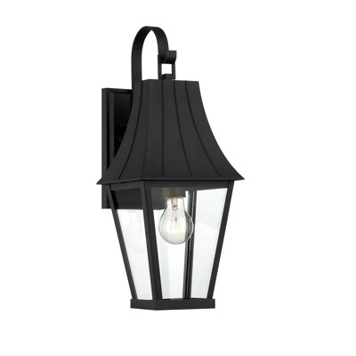 Jaquari Black 19'' H Outdoor Wall Lantern