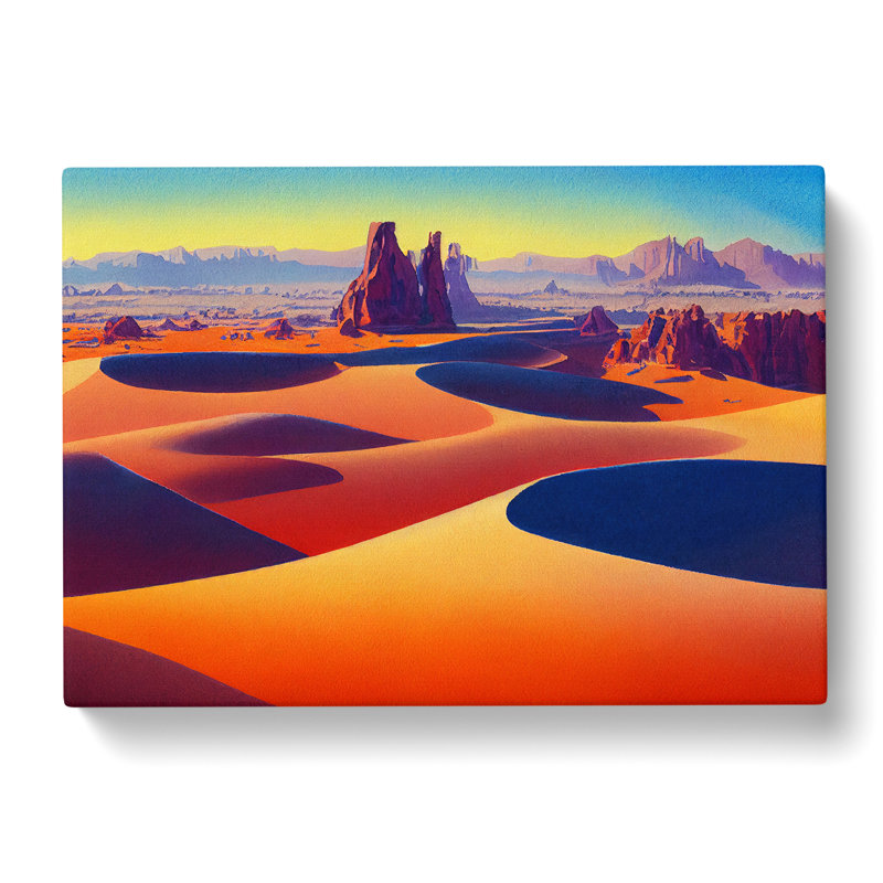 Desert View Vol.2 - Wrapped Canvas, 50cm H x 76cm W x 3cm D