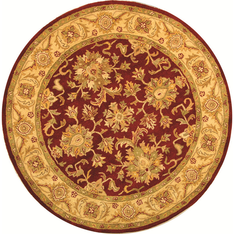 Dunbar Hand Tufted Wool Oriental Rug, Round 6'
