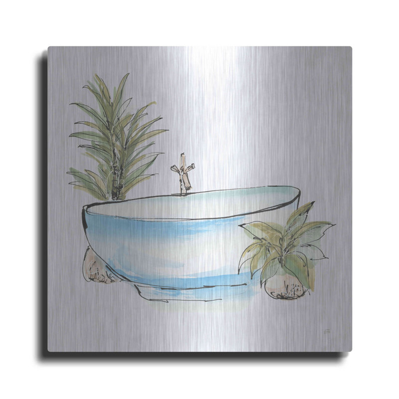 " Tub IV " by Chris Paschke, 12" H x 12" W