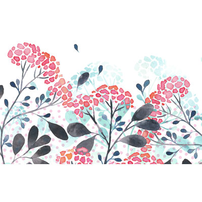 Panneau mural 8 panneaux Dannel Summer Breath L 8,2 pi x l 157,6 po