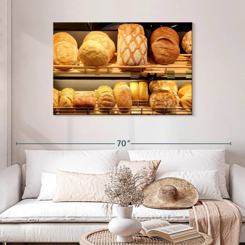 Yarlin cuisinant avec des pommes, H 30 po x l 45 po