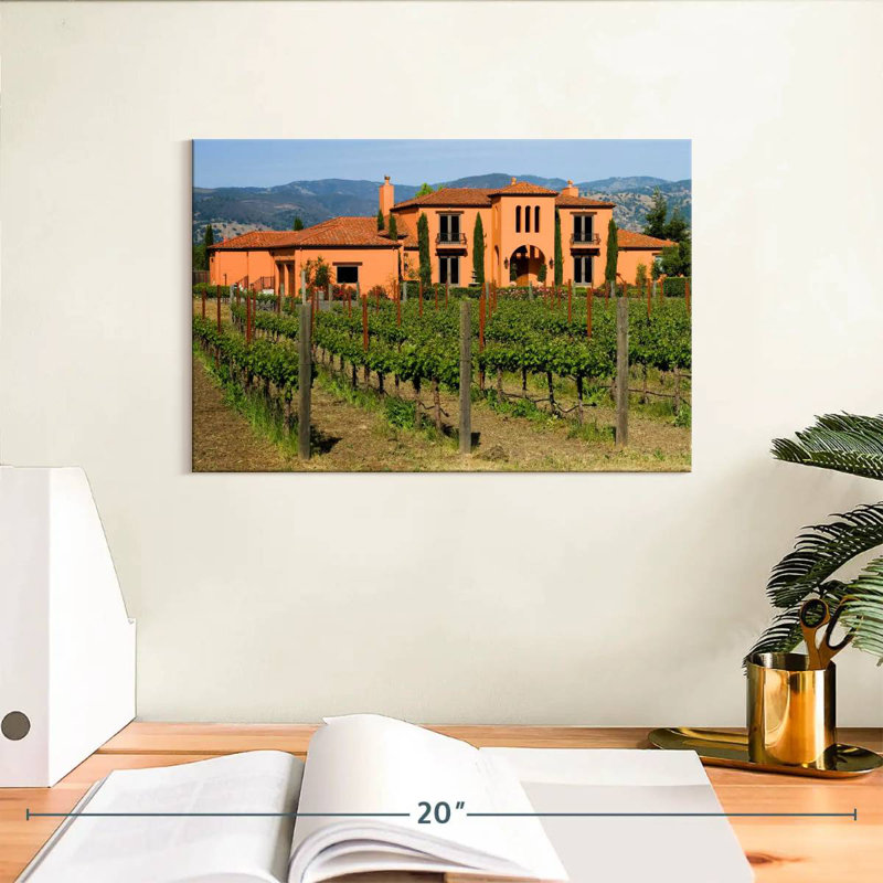Alvord Winery At Sunset, H 8 po x l 12 po