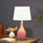 28" Telli Pebble Mid-Century Resin Table Lamp-991777394