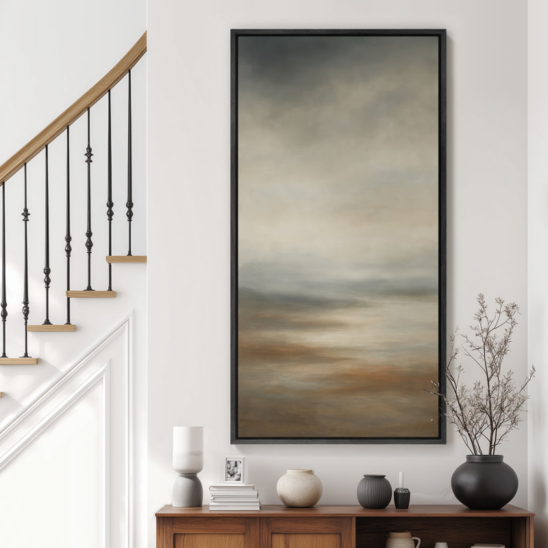Très grand art mural rétro encadré pour art classique, H 60 po x l 30 po, Noir
