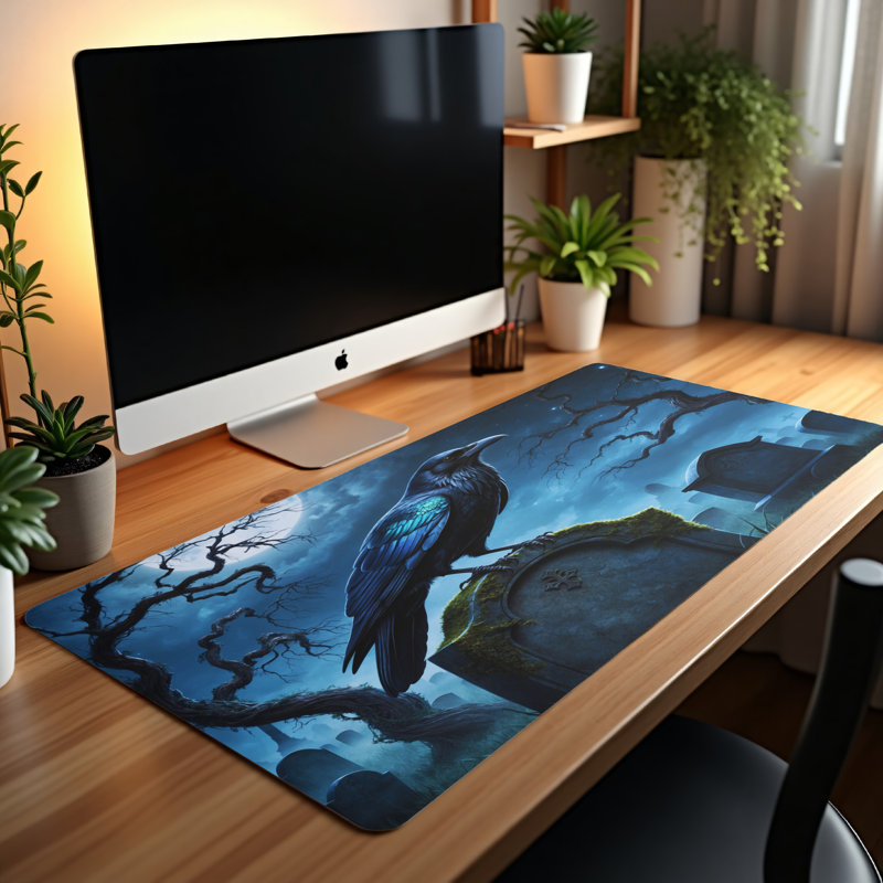 Polyester Desk Pad, 23.6x13.8