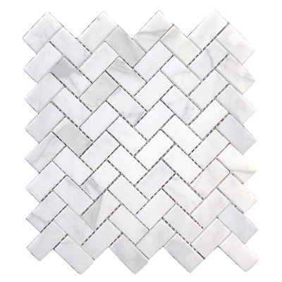 1" x 1" Marble Mosaic Tile