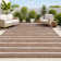 Siegbald Berber Stripe Brown/Beige Indoor/Outdoor Rug