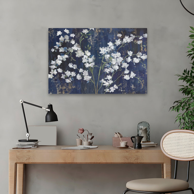 Plantes, fleurs, fleurs, art mural, H 16 po x l 24 po