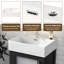 Meuble-lavabo de 20 pouces avec lavabo en céramique et beaucoup de rangement