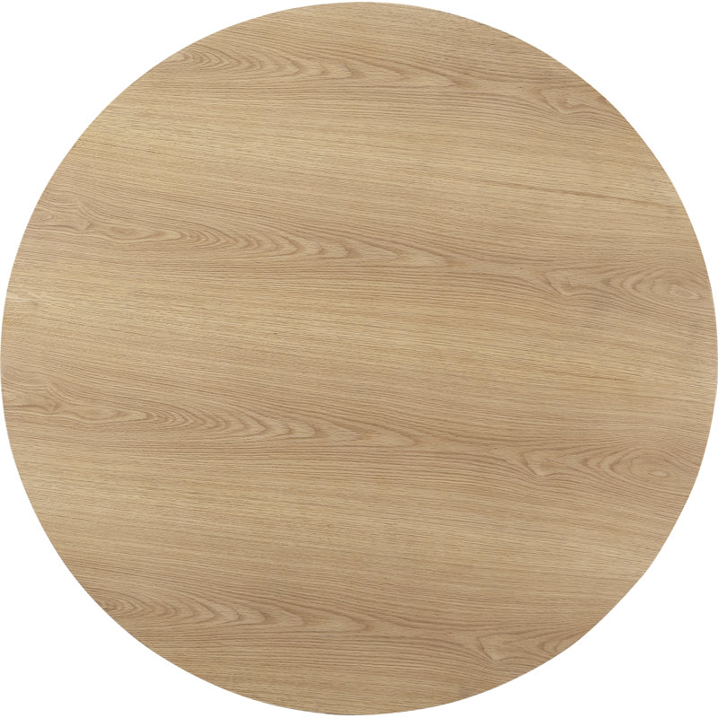 Royale Round Pedestal Dining Table , Oak, 29.5" H x 54" W x 54" L