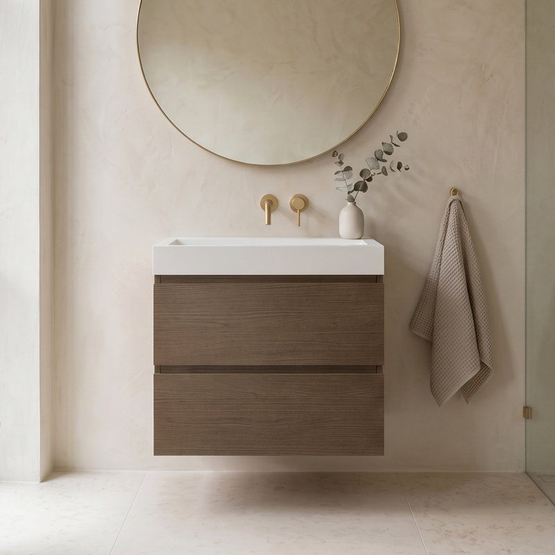 Bathroom Vanity with Top, 24"