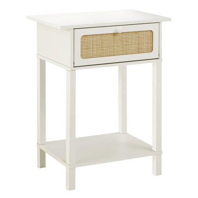 Accent Table, 2 Tier, End, Nightstand, Side Table, Storage Drawer, Bedroom, Living Room Transitional