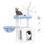 Tour pour arbre à chat 37 po multi-niveaux bleu océan