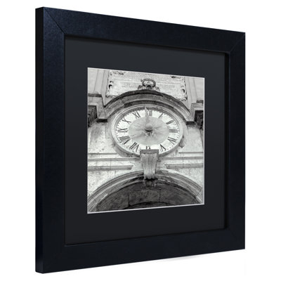 Alan Blaustein «Il Grande Ororlogio I», reproduction de photo encadrée
