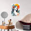 «Serene Floral Portrait Dreamy Elegant Peaceful Poppy Flower Nature», art mural-129148182