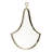 Clochette Metal Flat Wall Mirror