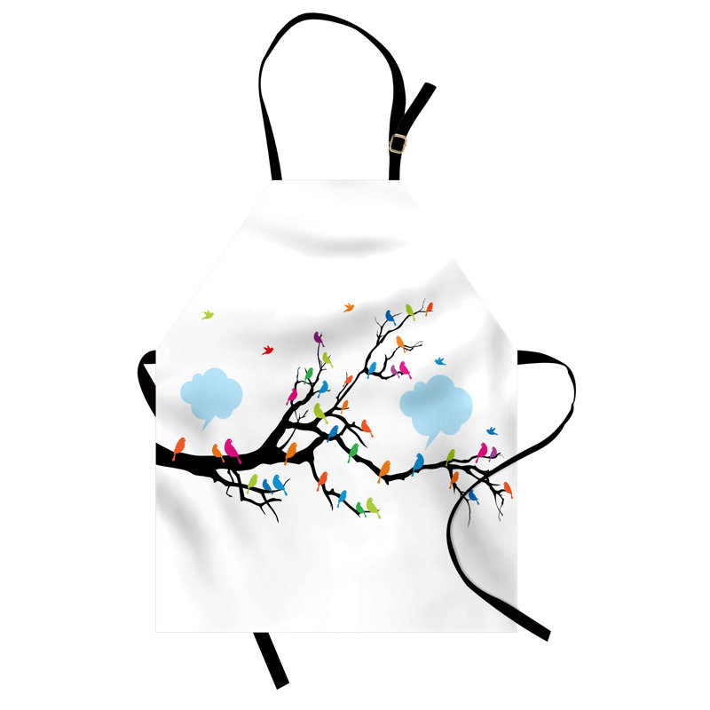 No Pattern Bib Apron