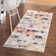 Washable Abstract Indoor Rug