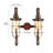Jashauna Wrought Iron Wallchiere