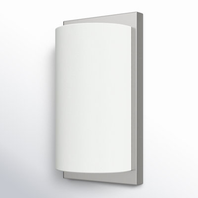 Flaire Single Light Dimmable Flush Mounted Sconce