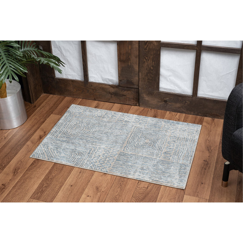 Pavillon de jardin bleu 5 pi 3 po X 7 pi 3 po Tapis