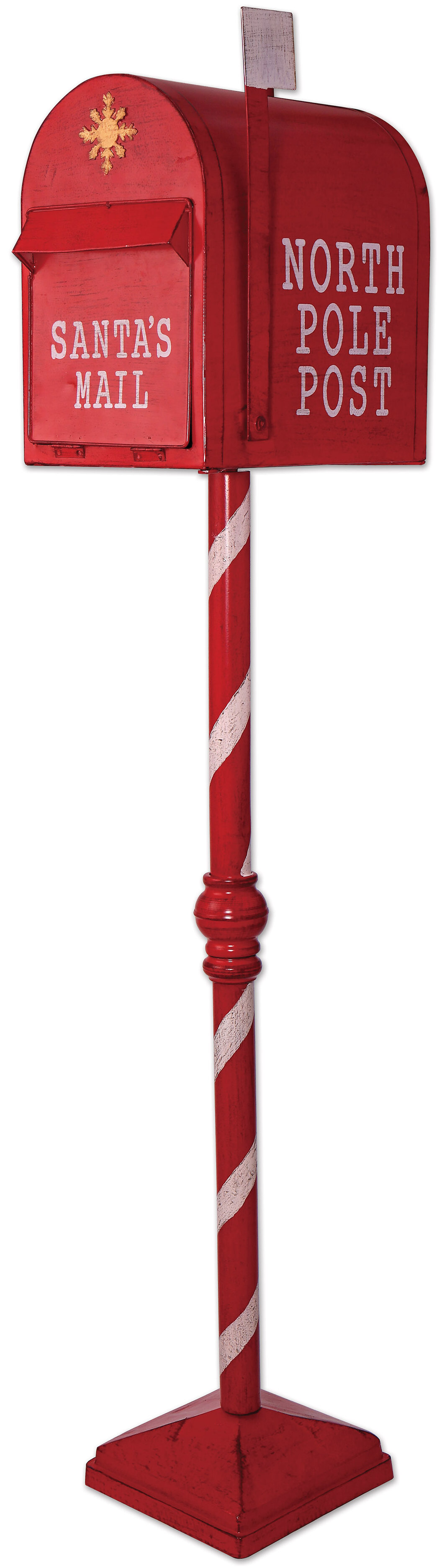 The Holiday Aisle® Santa Floor Mailbox & Reviews | Wayfair