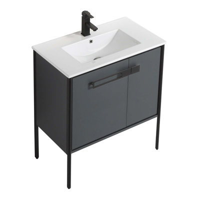 Meuble-lavabo simple 30 po