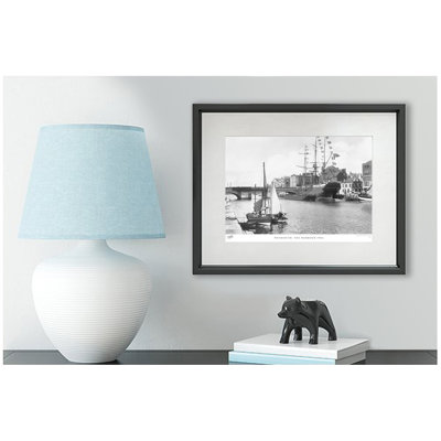 Weymouth, The Harbour 1904 by Francis Frith - Single Picture Frame Print
