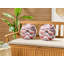 SEBORGA Indoor / Outdoor Abstract Circular Cushion