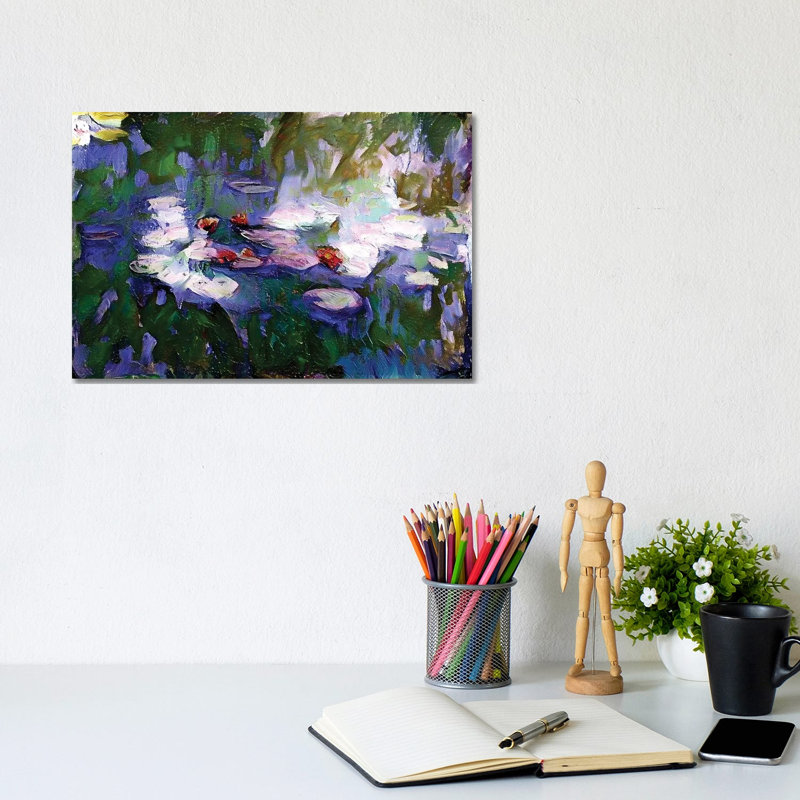 Floral 14 1 Piece Wrapped Canvas Wall Art
