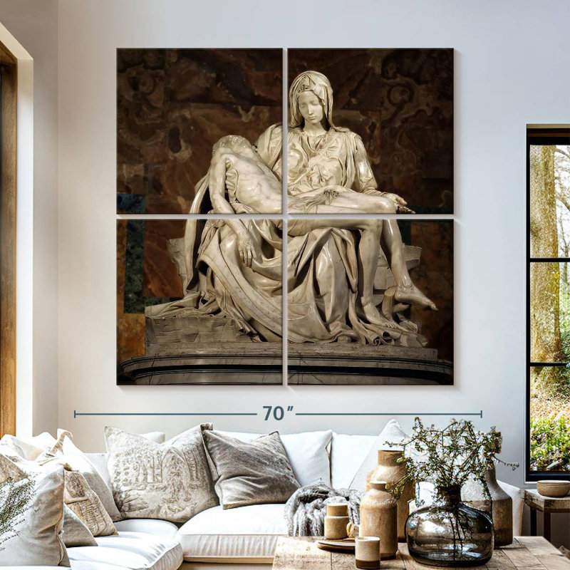 Leisha Pieta 1500, 57" H x 57" W
