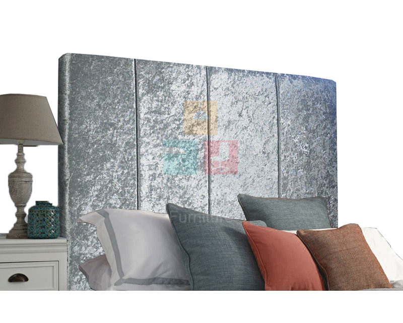 Alton Upholstered Headboard, Single (3'), Silver Grey