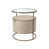 Napa Valley Glass End Table