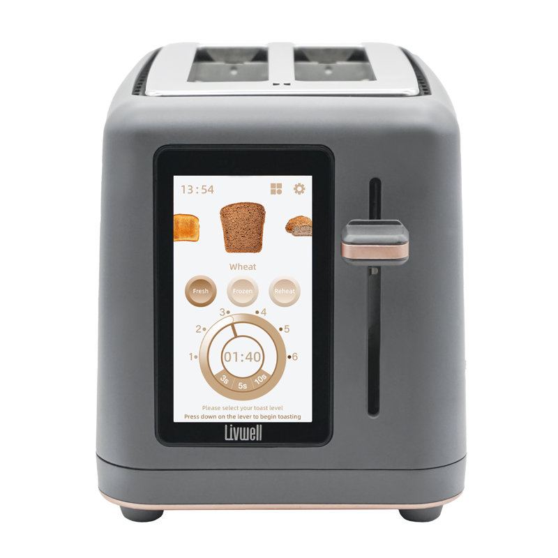 Grille-pain 2 tranches Livwell Touch Iq 