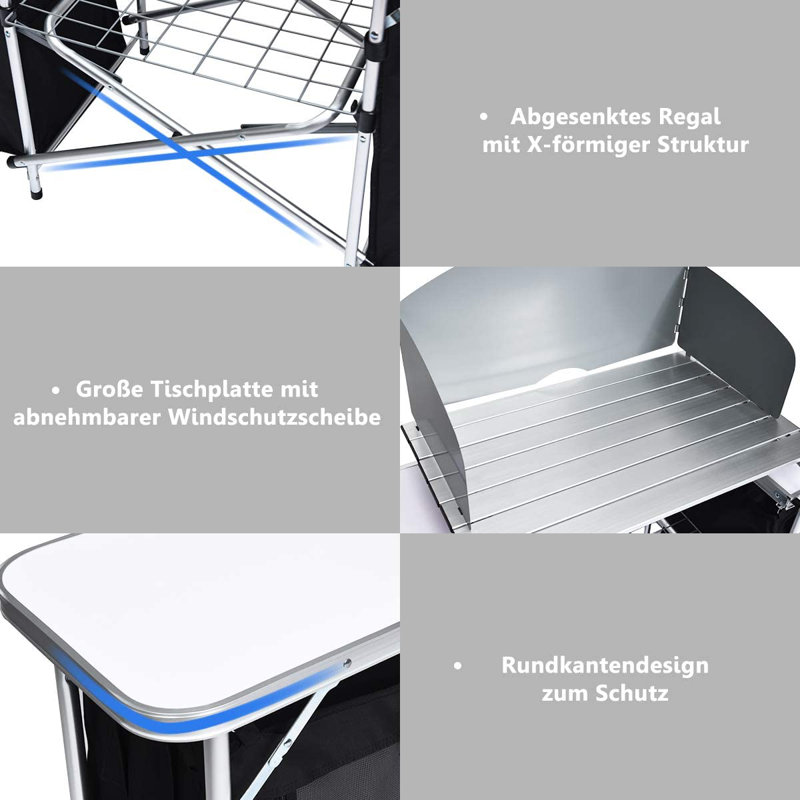 Cargot 173cm Rectangular Folding Table