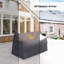 Housse pour causeuse d'extérieur en aluminium Armando