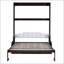 Grand lit escamotable avec coussin