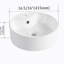 Lavabo pour salle de bain en céramique