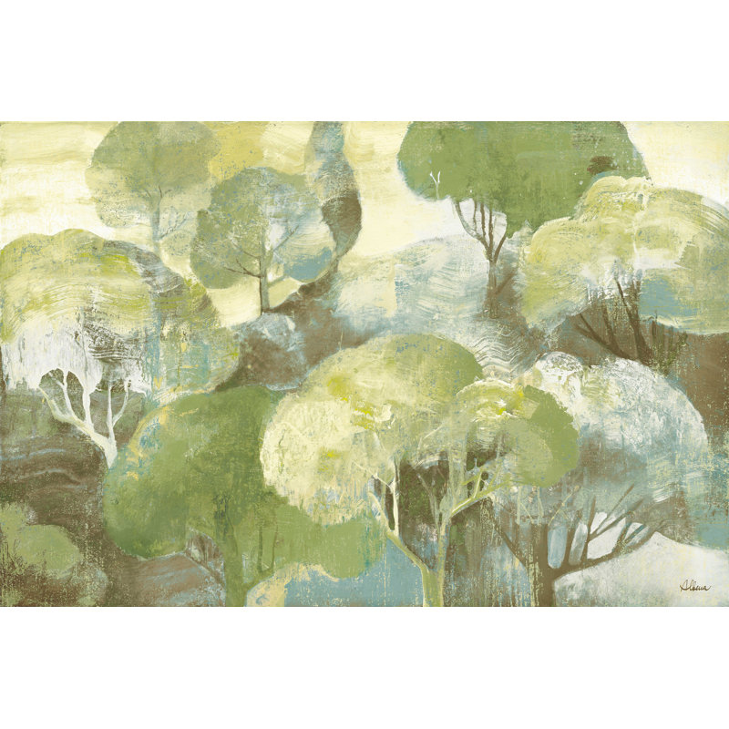 «Lookout At The Trees Cool», H 12 po x l 18 po