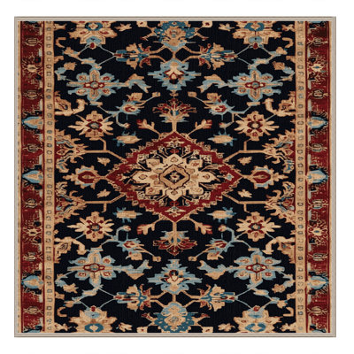 Machine Washable Turkish Beige Area Rug