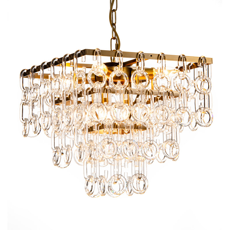 Kirkbride 6 - Light Crystal Chandelier