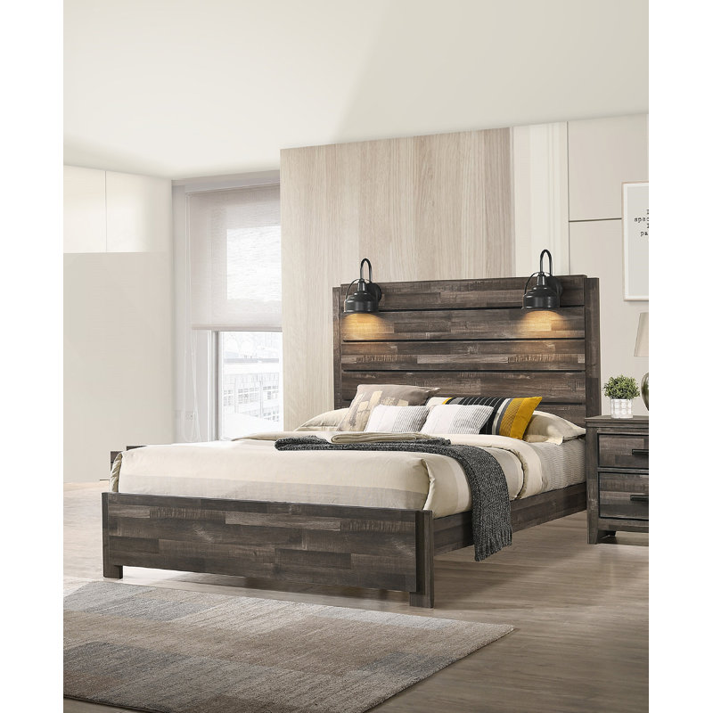 Queen Beds, Brown, Queen