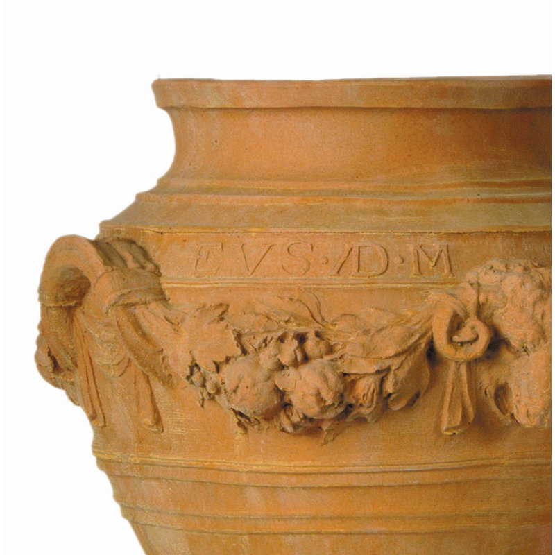 Pennypacker Fibreglass Urn Planter, Terracotta