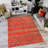 Flonard One-of-a-Kind 6' X 4' Area Rug in Red