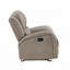 Fauteuil inclinable luxueux luxueux brun