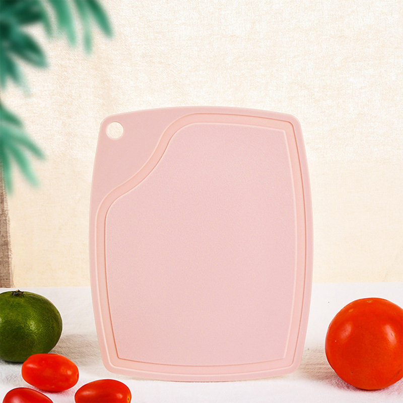 Planche à découper en plastique pour la cuisine Très grande planche à découper pour la viande avec jus, Pink